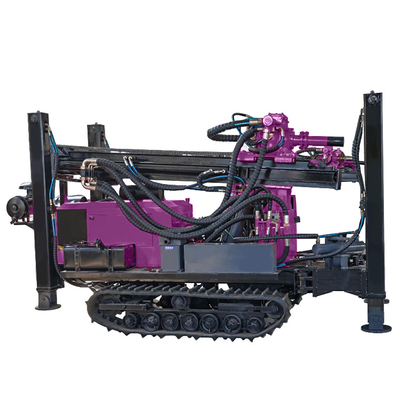 Customized Hydraulic Controlling Water Well Drilling Machine with 1.5m Drill Pipe Length