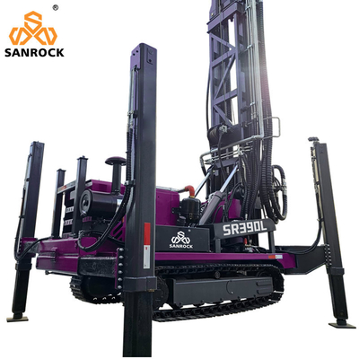 390m 500m Water Drilling Rig Crawler Water Well Drill Machine With Yuchai Engine