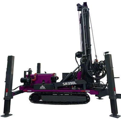 700m Deep Water Well Drilling Rig Hydraulic Well Drilling Rig Machine Portable  Engine