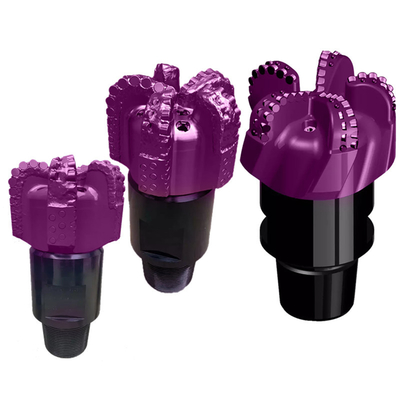API PDC Petroleum Drill Bit Rock Drilling Tools 6 Blades Matrix Body Diamond PDC Bit