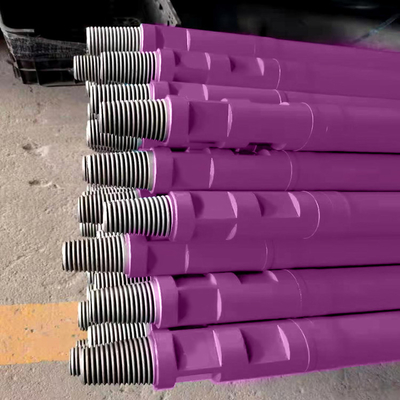 High Strength 1.5m DTH Drill Pipe for Rock Blasting 76/89/102mm API Thread Water Well Drilling Rod