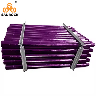High Strength 1.5m DTH Drill Pipe for Rock Blasting 76/89/102mm API Thread Water Well Drilling Rod
