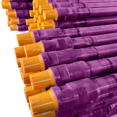Integral Drill Rod API 2 3/8 REG Threaded Drill Rod Friction Welding DTH Drill Pipe