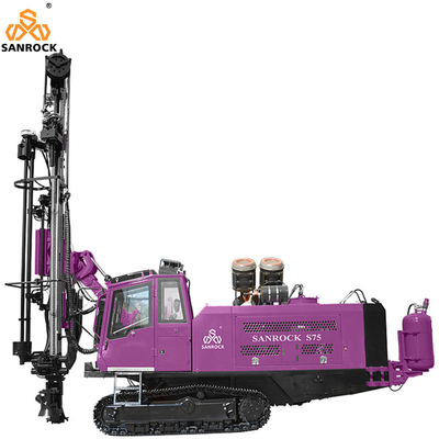 Integrated DTH Drilling Equipment Depth 28m Hydraulic Mining Drilling Rig Machine Crawler Drilling Rig