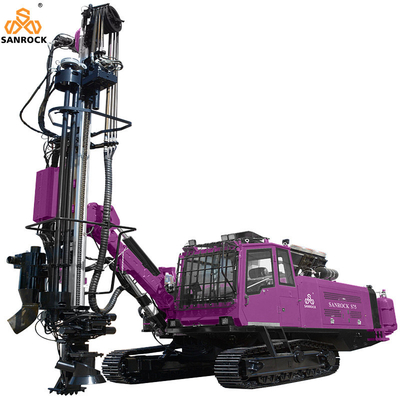Integrated DTH Drilling Equipment Depth 28m Hydraulic Mining Drilling Rig Machine Crawler Drilling Rig