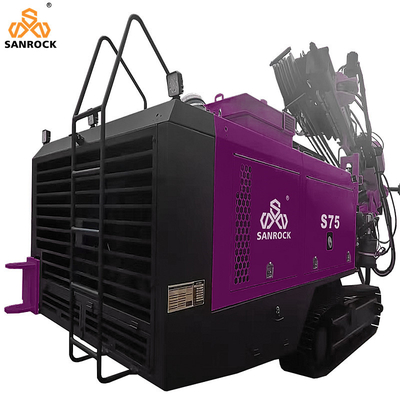 Integrated DTH Drilling Equipment Depth 28m Hydraulic Mining Drilling Rig Machine Crawler Drilling Rig