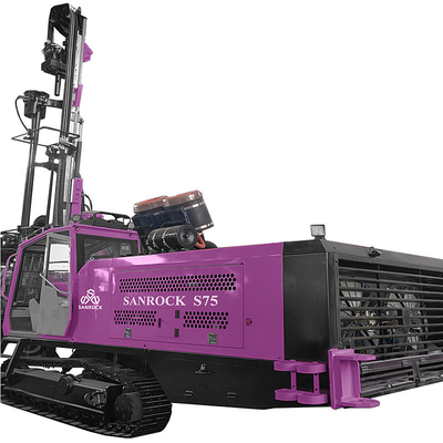 Integrated DTH Drilling Equipment Depth 28m Hydraulic Mining Drilling Rig Machine Crawler Drilling Rig