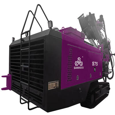 SANROCK Dust Collecting DTH Drilling Rig Mining Equipment Hydraulic Drilling Machine Integrated Drilling Rig