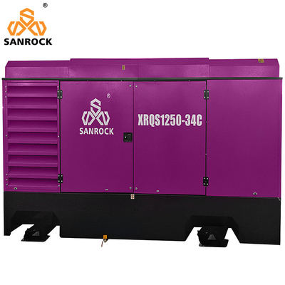 Cummins Engine Screw Air Compressor Water Well Drilling Air Compressor Machine Portable Air Compressor Manufacturer