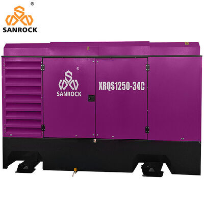  Engine Screw Air Compressor Water Well Drilling Air Compressor Machine Portable Air Compressor Manufacturer