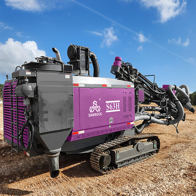 Hydraulic Drilling Rig Equipment Lifting Force 25KN DTH Drilling Rig Mining Borehole Drilling Machine