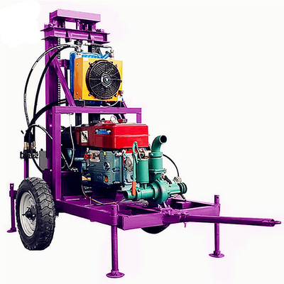 Water Well Drilling Rig High Performance Hydraulic Water Drilling Equipment Small Water Drilling Machine