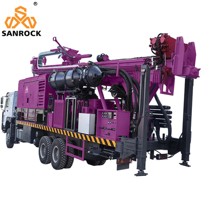 Truck Mounted Drill Rig 55m3/min 96m3/min Reverse Circulation RC Drilling Machine Hydraulic Drill Rig