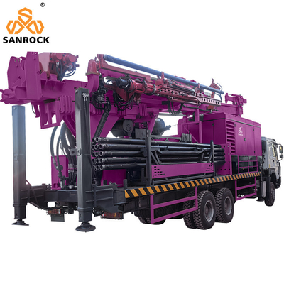 Multifunction Reverse Circulation Drilling Rig Machine Full Hydraulic Truck Mounted RC Drilling Rig