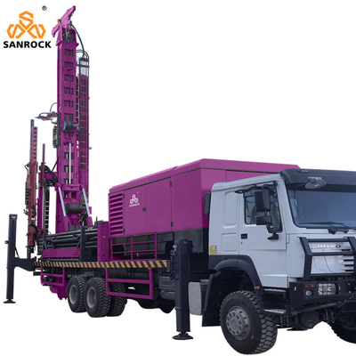 Multifunction Reverse Circulation Drilling Rig Machine Full Hydraulic Truck Mounted RC Drilling Rig