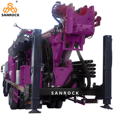 Multifunction Reverse Circulation Drilling Rig Machine Full Hydraulic Truck Mounted RC Drilling Rig