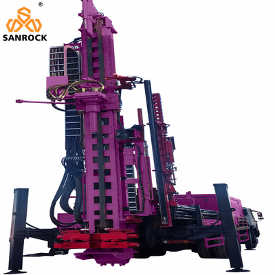 Multifunction Reverse Circulation Drilling Rig Machine Full Hydraulic Truck Mounted RC Drilling Rig