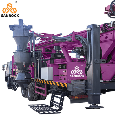 Multifunction Reverse Circulation Drilling Rig Machine Full Hydraulic Truck Mounted RC Drilling Rig