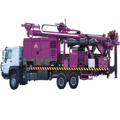Truck Mounted Drill Rig 55m3/min 96m3/min Reverse Circulation RC Drilling Machine Hydraulic Drill Rig