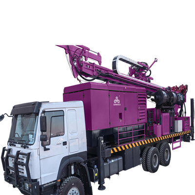 Hydraulic Water Well Drilling Rig Lifting Force 22T/25T/47T/57T Truck Mounted RC Drilling Rig Machine