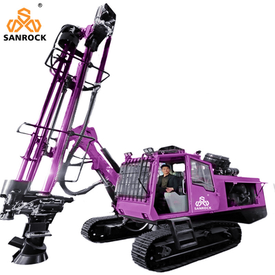 Surface Blast hole Drilling Rig Mining DTH Drilling Machine Crawler Rotary Drilling Rig