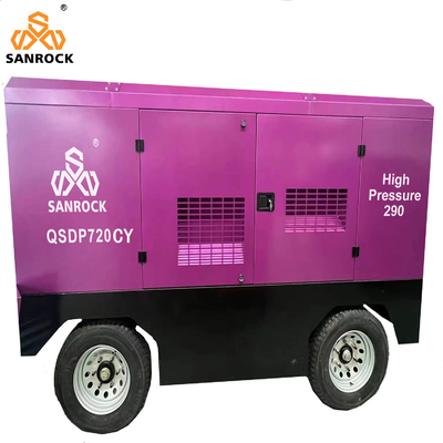 Portable Screw Air Compressor Machine Power 194kw Mining Screw Air Compressor Diesel Air Compressor