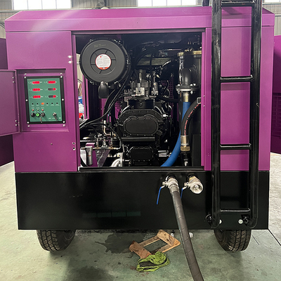 Portable Screw Air Compressor Machine Power 194kw Mining Screw Air Compressor Diesel Air Compressor
