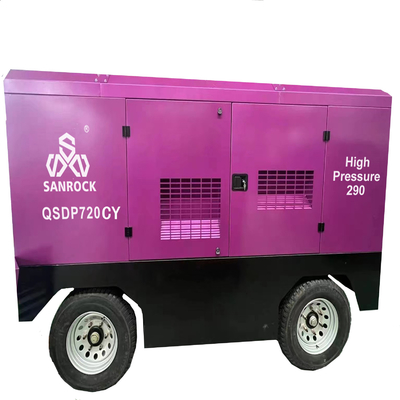 Screw Air Compressor Working Pressure 20bar Diesel Air Compressor Screw Type Portable Air Compressor Machine