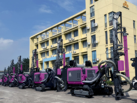 Mining DTH Drilling Rig 30m Borehole Crawler Drilling Machine Hydraulic Down The Hole Drill Rig