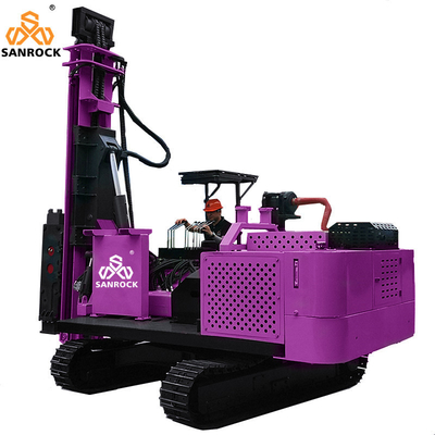 Multifunction Pile Driver Machine Portable Solar Pile Ramming Machine Ground Screw Pile Driver For Sale