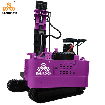 Multifunction Pile Driver Machine Portable Solar Pile Ramming Machine Ground Screw Pile Driver For Sale