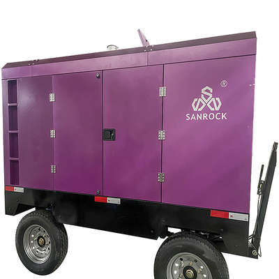 Diesel Screw Air Compressor Portable Air Compressor Machine Air Cooling Screw Air Compressor Manufacturer
