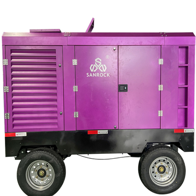 Screw Air Compressor Machine Diesel Power 194kw Screw Drive Air Compressor Mobile Air Compressor for sale