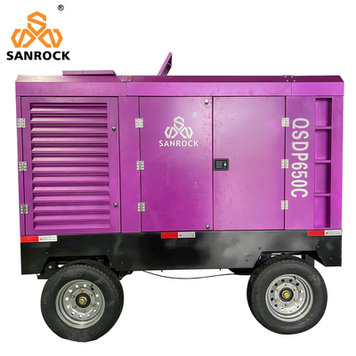 Screw Air Compressor Machine High Pressure Air Screw Compressor Water Well Portable Diesel Air Compressor