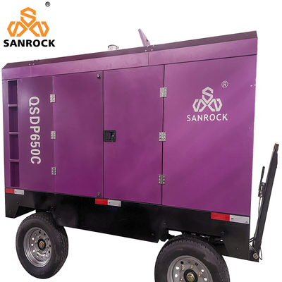 Screw Air Compressor Machine Diesel Power 194kw Screw Drive Air Compressor Mobile Air Compressor for sale