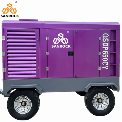 Portable Rotary Screw Type Air Compressor High Efficiency Screw Air Compressor Small  Air Compressor Machine