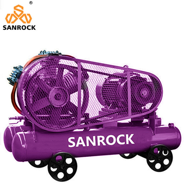 Belt-Driven Air Compressor Low Noise Industrial Air Compressor Reciprocating Air Compressor Machine