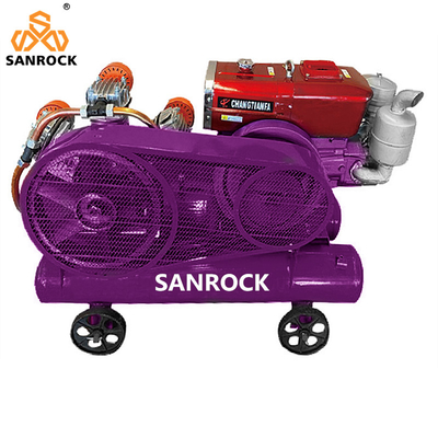 Compact Air Compressor 3 Cylinder Belt Driven Air Compressor Industrial Piston Air Compressor Machine