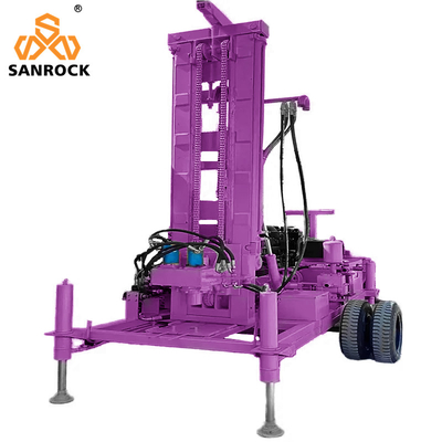 Small Well Water Drilling Equipment High Drilling Efficiency Water Borehole Drilling Machine
