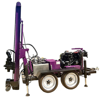 Tractor Mounted Water Well Drilling Rig 300m Deep Well Drilling Equipment Water Well Drilling Machines