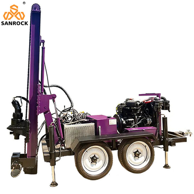 Water Well Drill Rig Small Water Drilling Machine Easy to Operate Hydraulic Well Drilling Rig