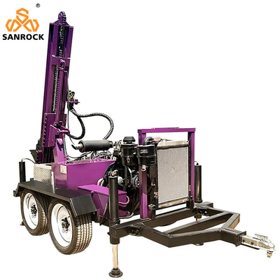 Water Well Drill Rig Small Water Drilling Machine Easy to Operate Hydraulic Well Drilling Rig