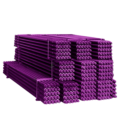 Mining Drill Rod Heavy Weight Drill Pipe Upsetting Process Threaded Drill Rod