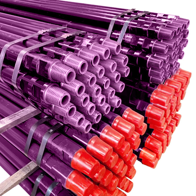 Integral Drill Rod API 2 3/8 REG Threaded Drill Rod Friction Welding DTH Drill Pipe
