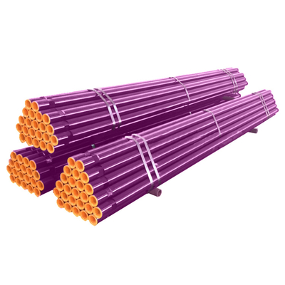 Threaded Drill Rod 89mm 3m Heat Treatment API Water Well Drill Pipe Mining Drill Rod