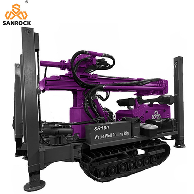 Multifunctional Water Well Drilling Machine Crawler Water Well Drilling Rig For Sale