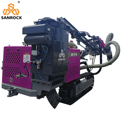 Crawler Drilling Rig Mining Machinery High Performance Separated DTH Drilling Machine