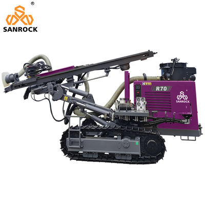 Crawler Drilling Rig Mining Machinery High Performance Separated DTH Drilling Machine