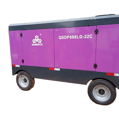 Rotary Screw Air Compressor Power 221 KW Low Noise Screw Air Compressor Machine