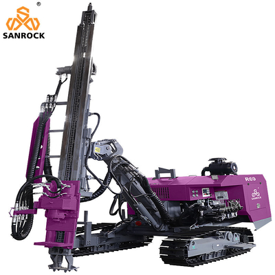 Crawler Drilling Rig Mining Equipment 92KW Diesel Separated Blast Hole Drilling Machine